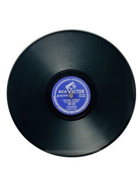 Los Dos Reales Movida Chueca 10in Shellac 78 RPM RCA Victor 23-6738 VTG